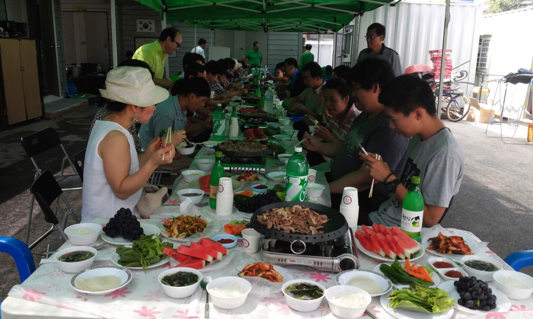 조원1동 삼복음식으로